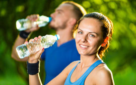 Healthy People Drink More Water in San Leandro