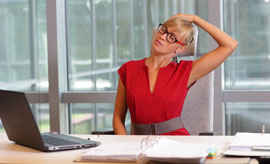 In Office Stretches for Better Health in San Leandro